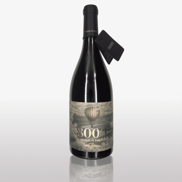 Ribera del Duero D.O. Rode Wijn 8000, Marqués de Burgos 2015, Spanje, I love Great Wines g