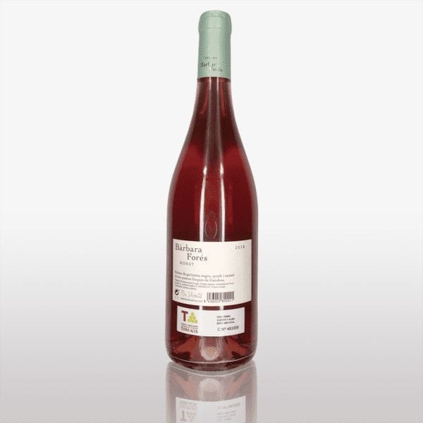 Rosé Wijn Bàrbara Forès 2018 - D.O. Terra Alta - Grenache, Syrah en Cariñena gb