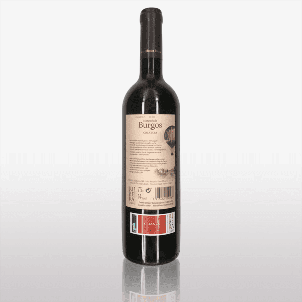 Marqués del Burgos 2014, Crianza, D.O. Ribera del Duero, Spaanse Wijn, I Love Great Wines g b