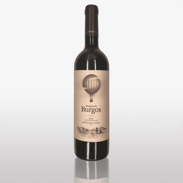 Marqués del Burgos 2014, Crianza, D.O. Ribera del Duero, Spaanse Wijn, I Love Great Wines g