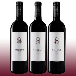 Priorat, Shirus 2015, Red Wine, 15% Vol., Bodegas Totó Marqués, Grapes used: Syrah, 12 Months on Barrels, 3 Bottles of 75 Cl, front red 3