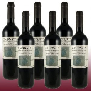 Red Wine Llabustes Cabernet Sauvignon 2018 - Bodega Vila Corona - Wine from the town D.O. Costers del Segre, Grapes used: Cabernet Sauvignon 13,5% VOL, Natural fermentation, Aging: Fourteen Months in American Oak Barrels 6 Bottles r