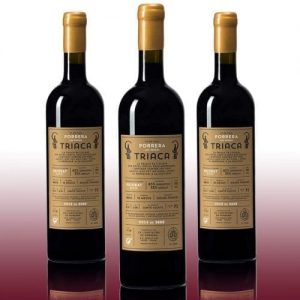 Triaca 2013, 2014 and 2015 Vertical Tasting Red Wine of the Town D.O.Q. Priorat 16% vol ca l'Apotecari de Porrera, grape Grenache and Merlot 75 cl r