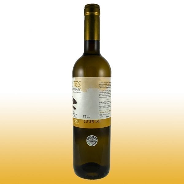 Vino Blanco Llabustes Chardonnay 2019 - Bodega Vila Corona - Vino de la localidad D.O. Costers del Segre, Uvas utilizadas: Chardonnay 13% VOL, Lotes numerados, Fermentación natural 20 días 06-1